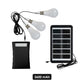 📢📢40% OFF !! ⏰Solar Powered LED Lighting System with 3 Bulbs
