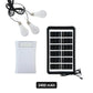 📢📢40% OFF !! ⏰Solar Powered LED Lighting System with 3 Bulbs
