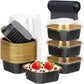 📢📢40% OFF !! ⏰10 PCS Disposable Aluminum Foil Baking Cups with Lids