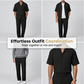 📢📢30% OFF !! ⏰Men's Casual Short Sleeve Shirt and Pants Set