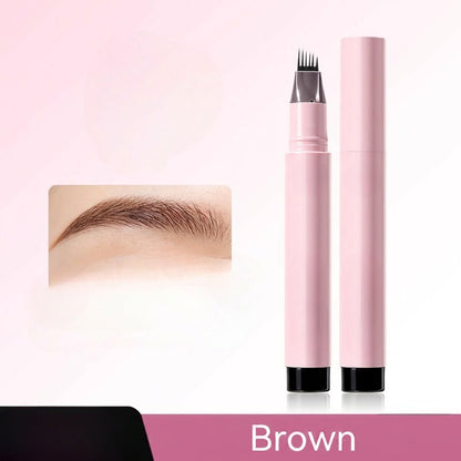 Beginner-Friendly Smudge-Proof Liquid Eyebrow Pen