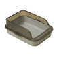 📢📢50% OFF !! ⏰Semi-Enclosed Plastic Litter Box with Splash Guard