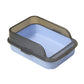 📢📢50% OFF !! ⏰Semi-Enclosed Plastic Litter Box with Splash Guard