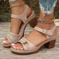 📢📢40% OFF !! ⏰Women's Chunky Heel Sandals
