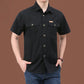 📢📢40% OFF !! ⏰Men's Casual Cotton Short-sleeved Shirt👔Comfortable & Breathable!