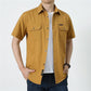 📢📢40% OFF !! ⏰Men's Casual Cotton Short-sleeved Shirt👔Comfortable & Breathable!