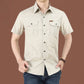 📢📢40% OFF !! ⏰Men's Casual Cotton Short-sleeved Shirt👔Comfortable & Breathable!