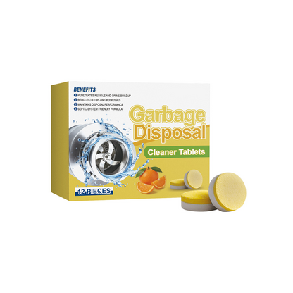 🎉 2026 Sale — Over 47,000 Sold! 💞 Garbage Disposal Cleaner and Deodorizer Tablets – Fresh Citrus Kitchen Bliss 🌸