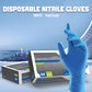 📢📢40% OFF !! ⏰100PCS Food-Grade Disposable Nitrile Gloves