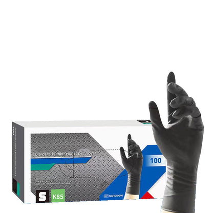 📢📢40% OFF !! ⏰100PCS Food-Grade Disposable Nitrile Gloves