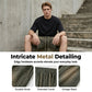 📢📢30% OFF !! ⏰Street Ready, Chill Fit ✨🖤Unisex Loose Fit Metal Detail Shorts