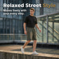 📢📢30% OFF !! ⏰Street Ready, Chill Fit ✨🖤Unisex Loose Fit Metal Detail Shorts