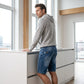 📢📢30% OFF !! ⏰Men's Casual Relaxed Fit Denim Shorts