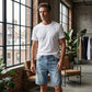 📢📢30% OFF !! ⏰Men's Casual Relaxed Fit Denim Shorts