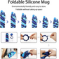 📢📢40% OFF !! ⏰5Collapsible Silicone Water Bottle