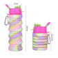 📢📢40% OFF !! ⏰5Collapsible Silicone Water Bottle