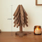 📢📢50% OFF !! ⏰Natural Wood Tree-Shaped Folding Coaster & Decoration Set