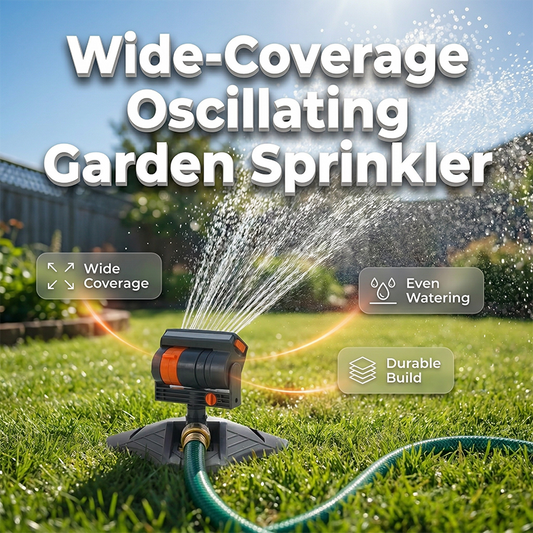 📢📢40% OFF !! ⏰ Wide-Coverage Automatic Rotating Garden Sprinkler