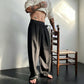 📢📢30% OFF !! ⏰Men's Pleated Wide-Leg Trousers with Elastic Waist