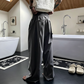 📢📢30% OFF !! ⏰Men's Pleated Wide-Leg Trousers with Elastic Waist