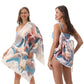 2-in-1 Printed Beach Towel Backpack