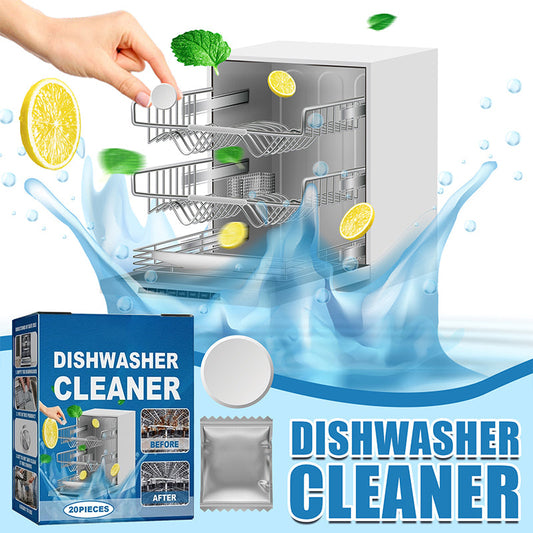 📢📢40% OFF !! ⏰ Dishwasher Cleaner & Deodorizer Tablets