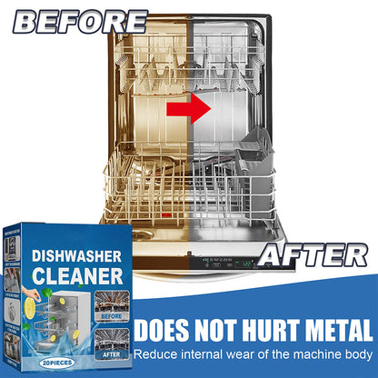 📢📢40% OFF !! ⏰ Dishwasher Cleaner & Deodorizer Tablets