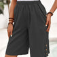 📢📢40% OFF !! ⏰Women's Casual Comfortable Elastic Waist Capri Pants