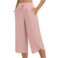 📢📢30% OFF !! ⏰Women's Casual Wide-Leg Capri Pants