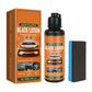 📢📢30% OFF !! ⏰Premium Car Plastic Restorer & Interior Cleaner – Removes Dirt, Restores Black Finish, Matte to Subtle Sheen🚗✨