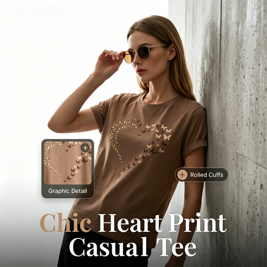 📢📢40% OFF !! ⏰Women's Casual Print Short Sleeve Top