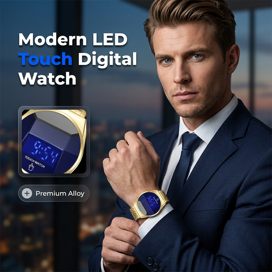 📢📢40% OFF !! ⏰Men's Modern LED Touch Screen Digital Watch