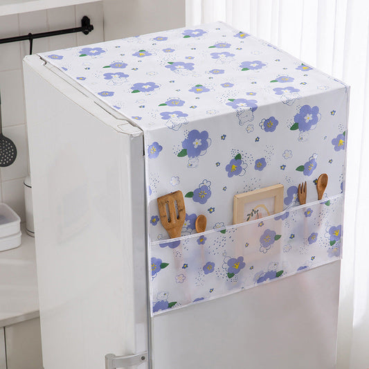 📢📢50% OFF !! ⏰Refrigerator Dust Cover with Storage Pockets