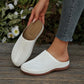 📢📢40% OFF !! ⏰Women's Perforated Slip-On Platform Mules