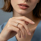 📢📢40% OFF !! ⏰Adjustable Double Layer Criss-Cross Ring