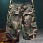 📢📢30% OFF !! ⏰Men's Studded Camo Cargo Shorts
