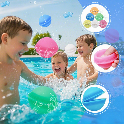 📢📢40% OFF !! ⏰ 12 PCS Non-Magnetic Silicone Water Balloon Toy