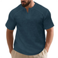 📢📢30% OFF !! ⏰Men's Casual Solid Color Short Sleeve T-Shirt