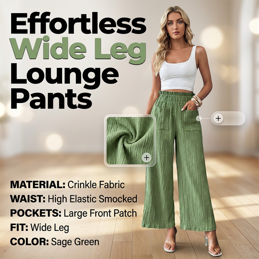 📢📢40% OFF !! ⏰Women's Casual Solid-Color Loose-Fitting Pants