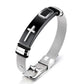 📢📢40% OFF !! ⏰Men's Stainless Steel Cross Bracelet