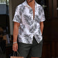 📢📢30% OFF !! ⏰Men's Hawaiian Shirt & Shorts 2-Piece Set👕