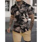📢📢30% OFF !! ⏰Men's Hawaiian Shirt & Shorts 2-Piece Set👕