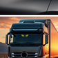 📢📢50% OFF !! ⏰🔋 Solar Powered Devil's Eye LED Car Warning Light🔥