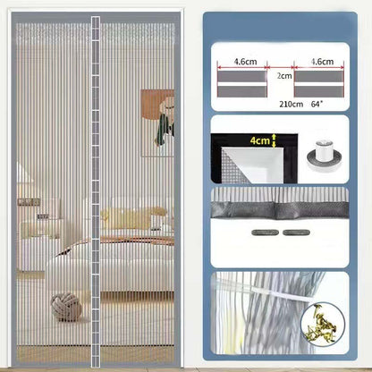 📢📢40% OFF !! ⏰ Heavy-Duty Magnetic Screen Door – Self-sealing, pet-friendly & easy install – keeps bugs out, lets fresh air in 🌿