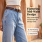 📢📢30% OFF !! ⏰  Women's High Waisted Cropped Barrel Jeans – 2026 New Arrivals & Hot Sale – Curve-friendly, relaxed fit & perfect for a trendy casual look 👟