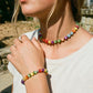 📢📢30% OFF !! ⏰Rainbow Cat's Eye Beaded Necklace