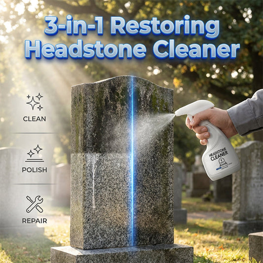 📢📢40% OFF !! ⏰Professional Headstone & Memorial Cleaner