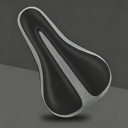 📢📢50% OFF !! ⏰ Dual-Layer Gel & Memory Foam Bike Seat – Relieves pressure points, absorbs shock & keeps you comfortable on long rides – no more saddle soreness ✨
