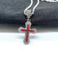 📢📢40% OFF !! ⏰Hip Hop Iced Out Cross Necklace