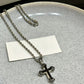 📢📢40% OFF !! ⏰Hip Hop Iced Out Cross Necklace